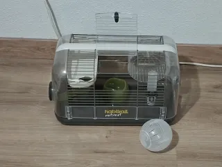 Jaula para hámster con túnel y accesorios