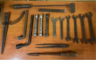 Lote Herramientas Antiguas Variadas