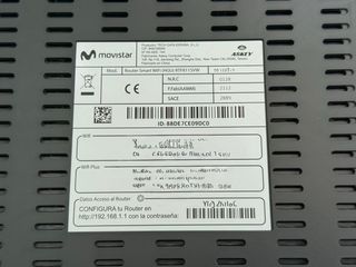 Router Movistar Smart WiFi RTF8115VW