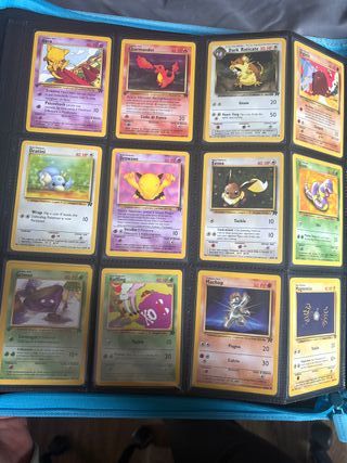 Carte Pokémon Set Team Rocket comuni/non comuni