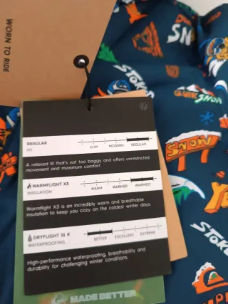 Abrigo / Traje de nieve / mono bebé Quiksilver