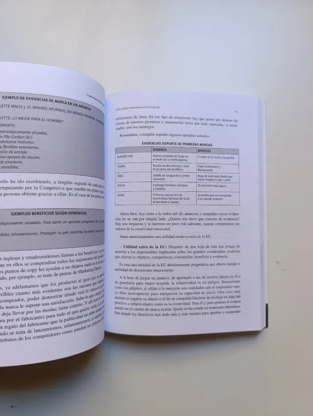 Creatividad publicitaria eficaz.