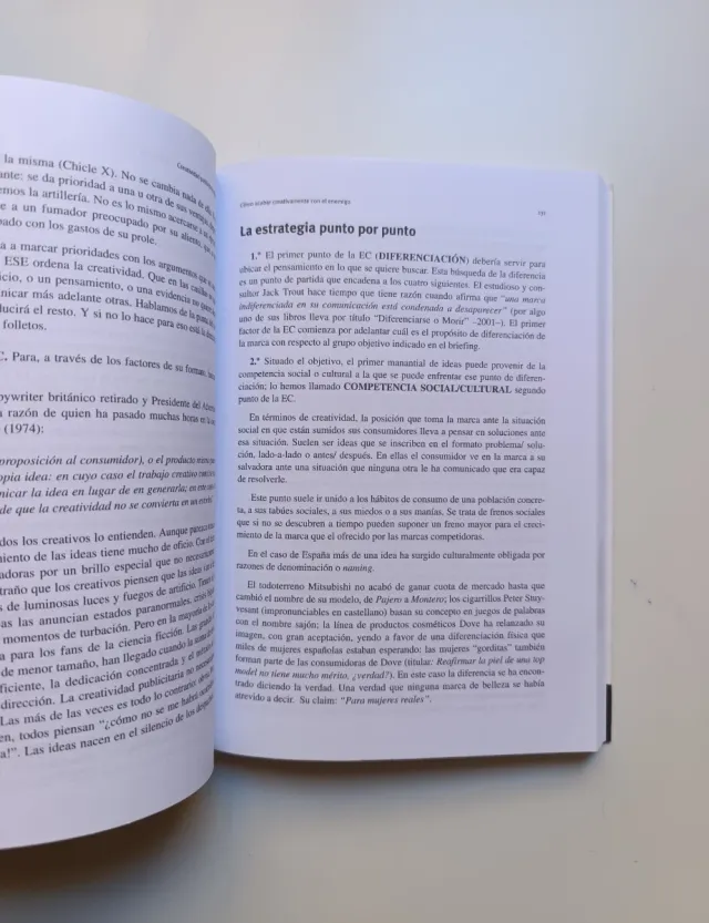 Creatividad publicitaria eficaz.