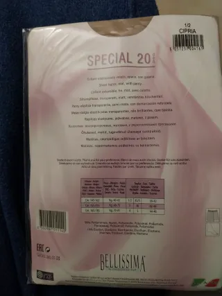 Collant Bellissima 20 denari Cipria taglia 1/2
