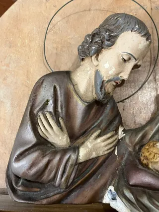 Bassorilievo d'epoca Natività