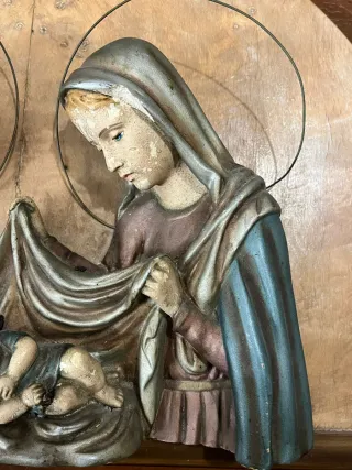 Bassorilievo d'epoca Natività