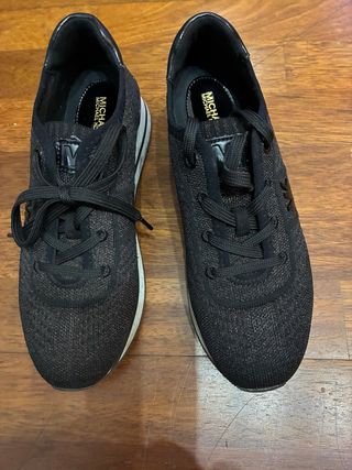 Michael Kors Bambas Talla 37 Negro/Dorado