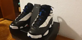 Jordan Zapatillas Negras y Azules