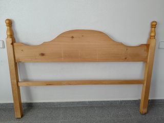 Cabecero de cama , madera maciza 135cm