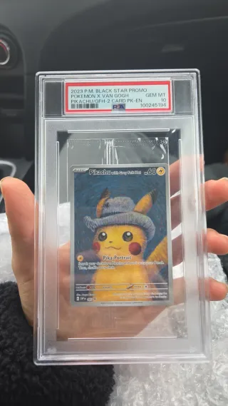 Pikachu Van Gogh PSA 10 GEM MT