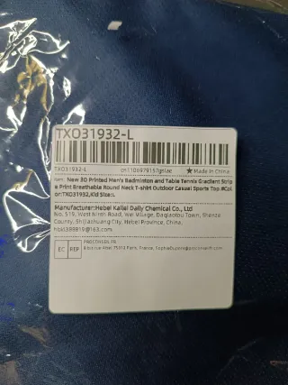 T-shirt sportiva Padel