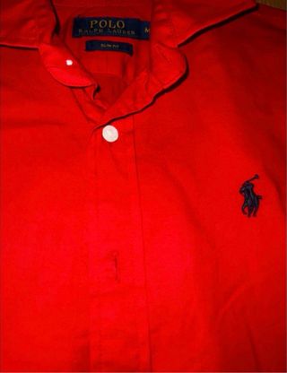 Camisa Polo Ralph Lauren Roja