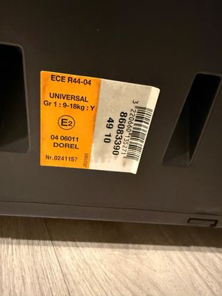 Silla coche bebé Bébé Confort Axiss.