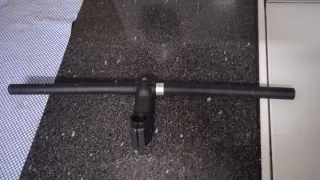 Manillar y potencia de bicicleta