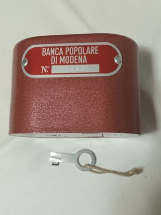 Salvadanaio Cassetta Banca Popolare di Modena