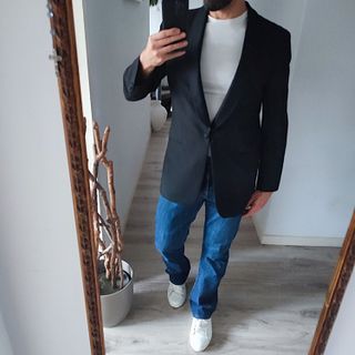 Americana Smoking Talla S Negra