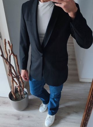 Americana Smoking Talla S Negra