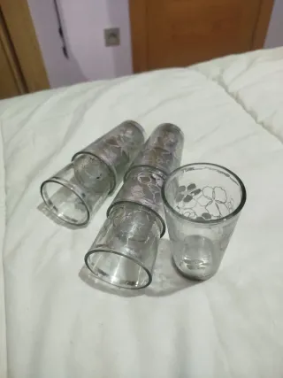 vasos de té decorados