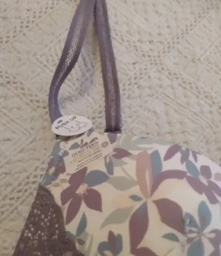 Sujetador estampado floral