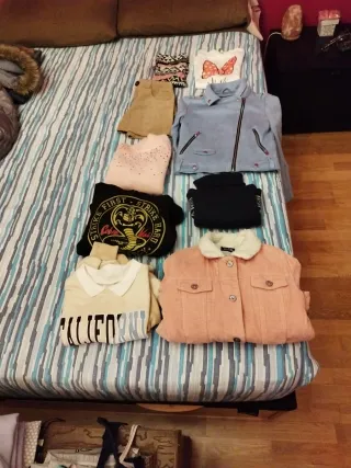 Lote Ropa Invierno Niña Talla 9-10 Años