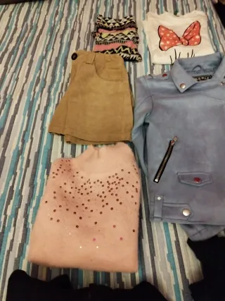 Lote Ropa Invierno Niña Talla 9-10 Años