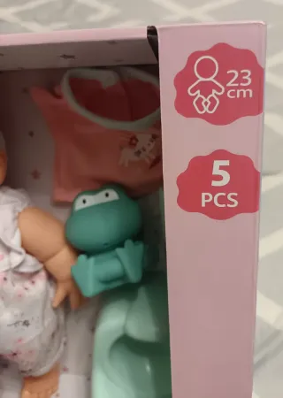 Muñeca Le Bain de Bébé Léa 23cm