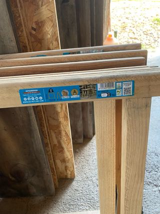 11 Caballetes de madera