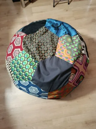 Puff Desigual Patchwork