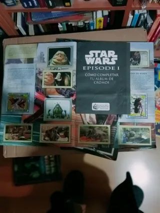 Álbum Cromos Star Wars Episodio I