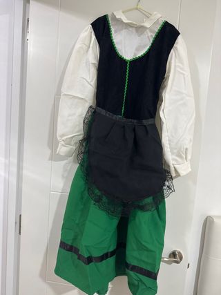 TRAJE DE PASTORA NAVIDAD infantil talla 11-13 años