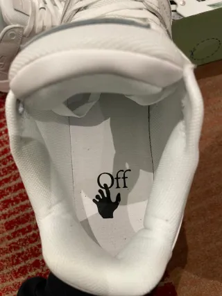 Sneakers Off-White Taglia 45 Bianche