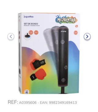 Set de boxeo Juguettos Megaventura sin estrenar