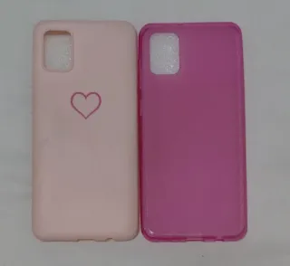 Fundas Samsung Galaxy A31 Fucsia y Rosa