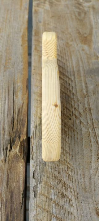 Bandeja de madera con forma de pez