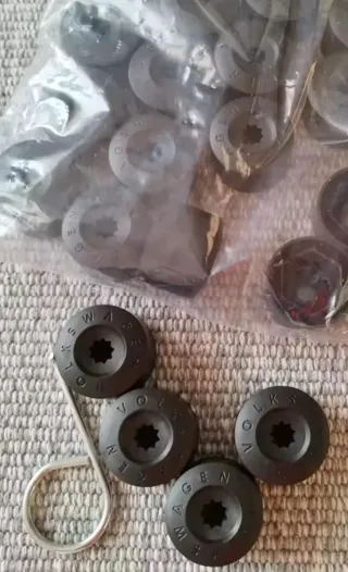 Tapas Tornillos Ruedas Volkswagen (Set 20)