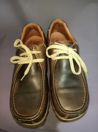 Zapatos de cuero SNIPE marrones