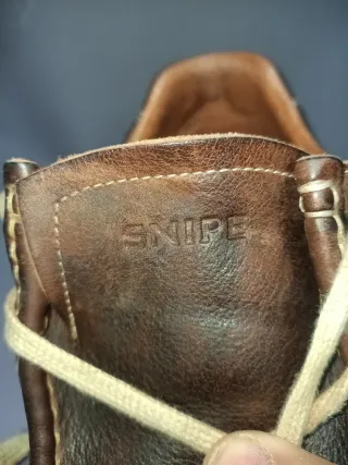 Zapatos de cuero SNIPE marrones