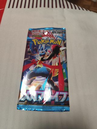 Sobre Pack Booster Pokemon Japonés Mega Brave EX