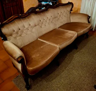 Divano stile Luigi XV / barocco 3 posti!