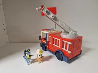 Camión de bomberos Bluey