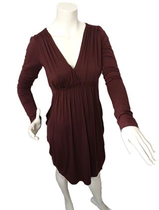 Twin Set Abito Jersey Porpora Tg. M