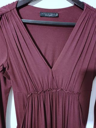 Twin Set Abito Jersey Porpora Tg. M