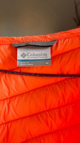 Chaqueta Columbia Ligera Multicolor Talla M Nueva