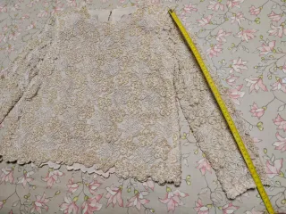 Blusa chic bordada a mano (modista)