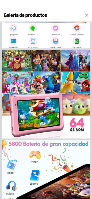 Tablet Infantil 7 Kids