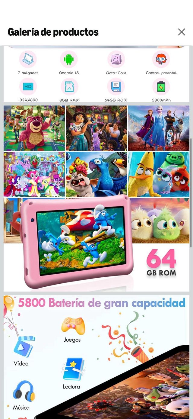 Tablet Infantil 7 Kids