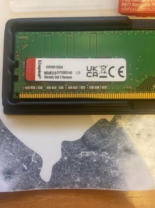 Kingston DDR4 8GB RAM KVR26N19S8/8