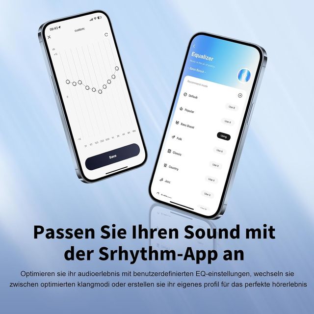 NUEVO Srhythm Auriculares Híbridos NiceComfort 35