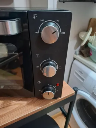 Horno eléctrico HIGH ONE negro