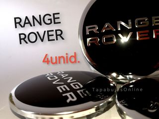 Set de 4x Tapacubos Negros Range Rover 63mm